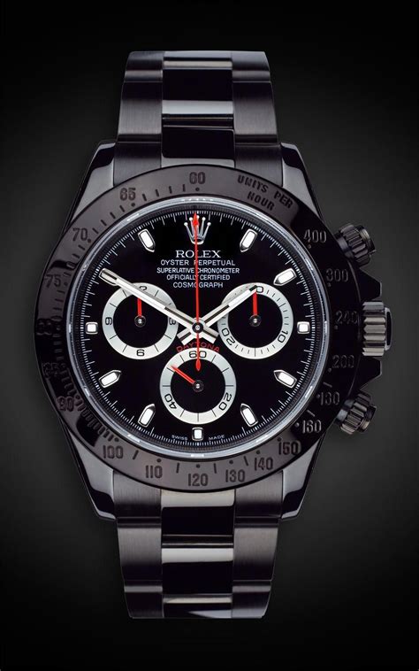 rolex daytona balck edition|black rolex daytona for sale.